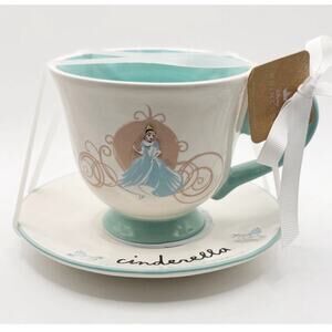 Disney Cinderella X Rae Dunn Princess Tea Cup Coffee Mug